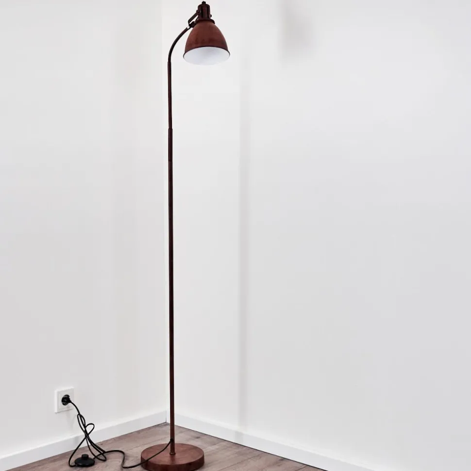 Lampadaire Koppom Rouille, 1 Lumiere
