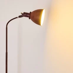 Lampadaire Koppom Rouille, 1 Lumiere