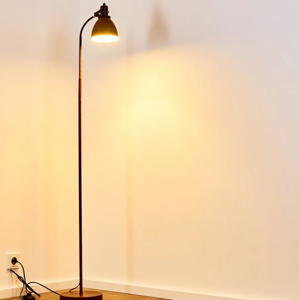 Lampadaire Koppom Rouille, 1 Lumiere