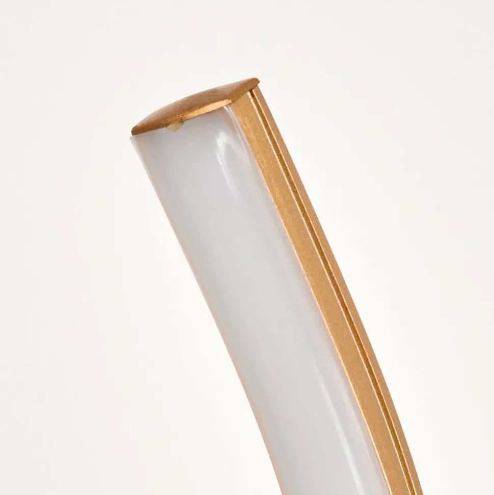 Lampadaire Lavaca Led Laiton, 2 Lumieres