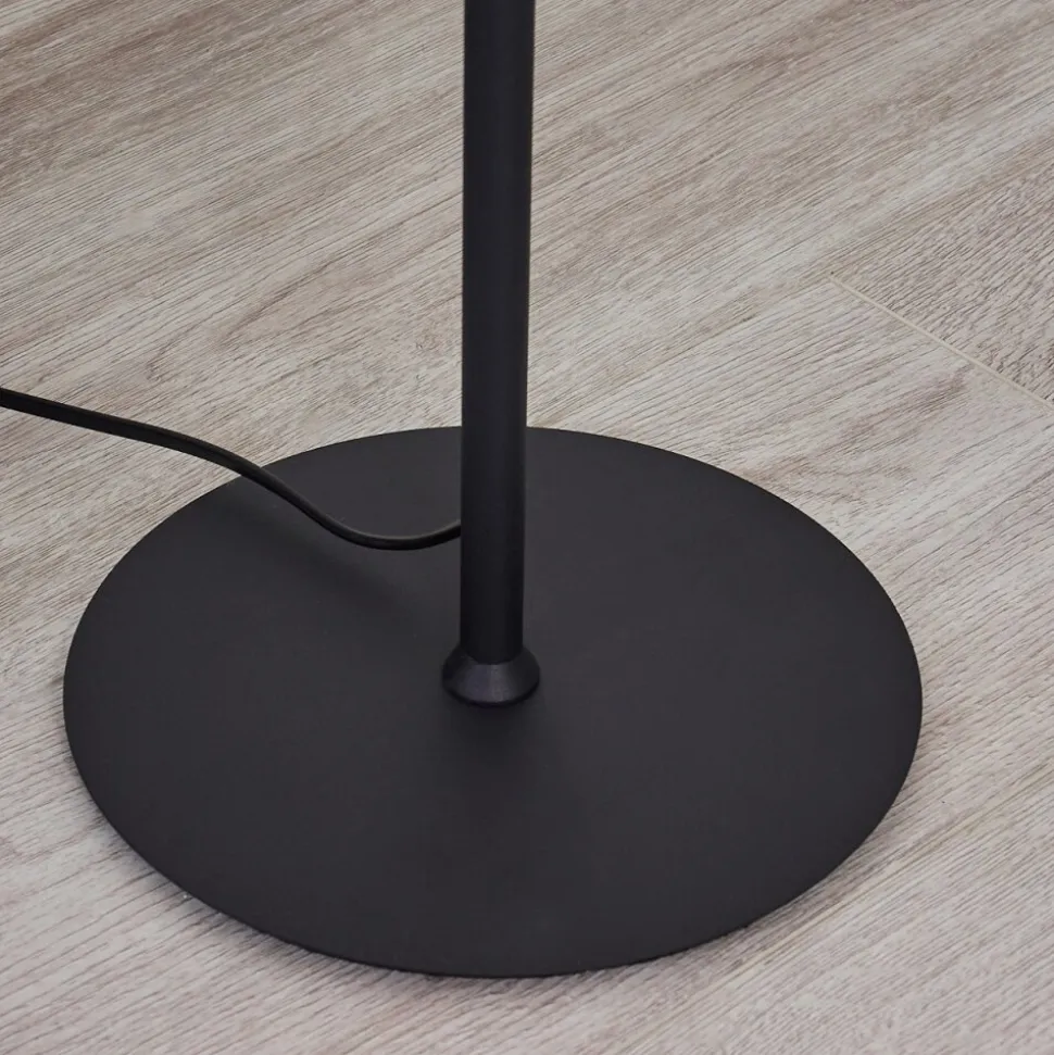 Lampadaire Lavaca Led Noir, 2 Lumieres