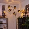 Lampadaire Liared Noir, 5 Lumieres