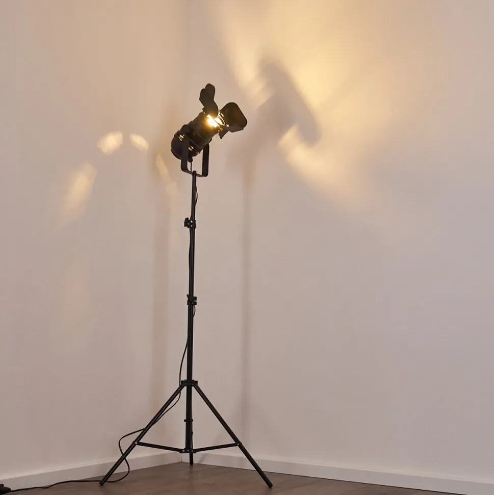Lampadaire Lichinga Noir, 1 Lumiere