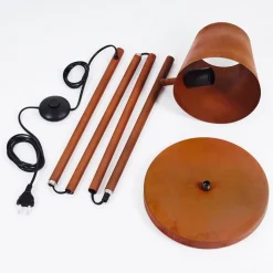 Lampadaire Lungre Rouille, 1 Lumiere