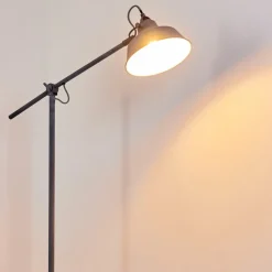 Lampadaire Luven Gris, 1 Lumiere