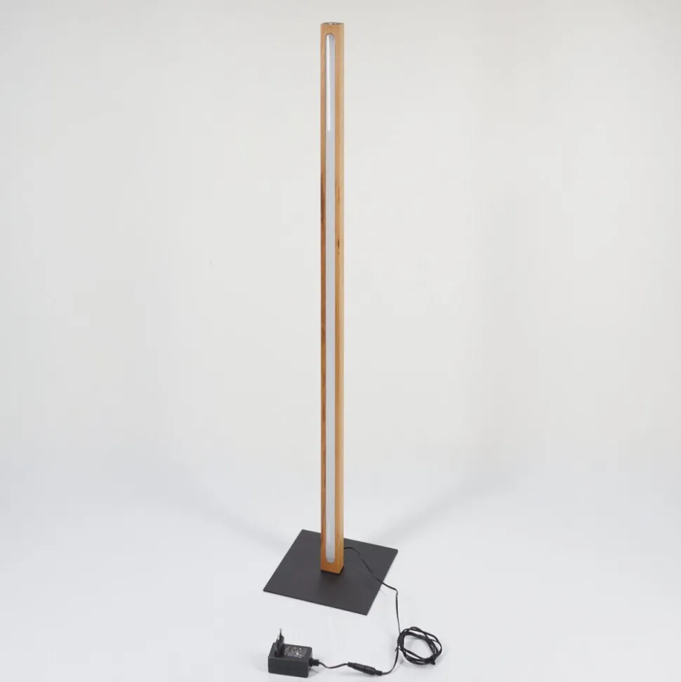 Lampadaire Madou Led Ecru, Noir, 1 Lumiere