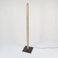 Lampadaire Madou Led Ecru, Noir, 1 Lumiere