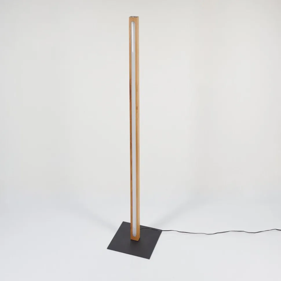 Lampadaire Madou Led Ecru, Noir, 1 Lumiere