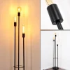 Lampadaire Maidford Noir, 3 Lumieres