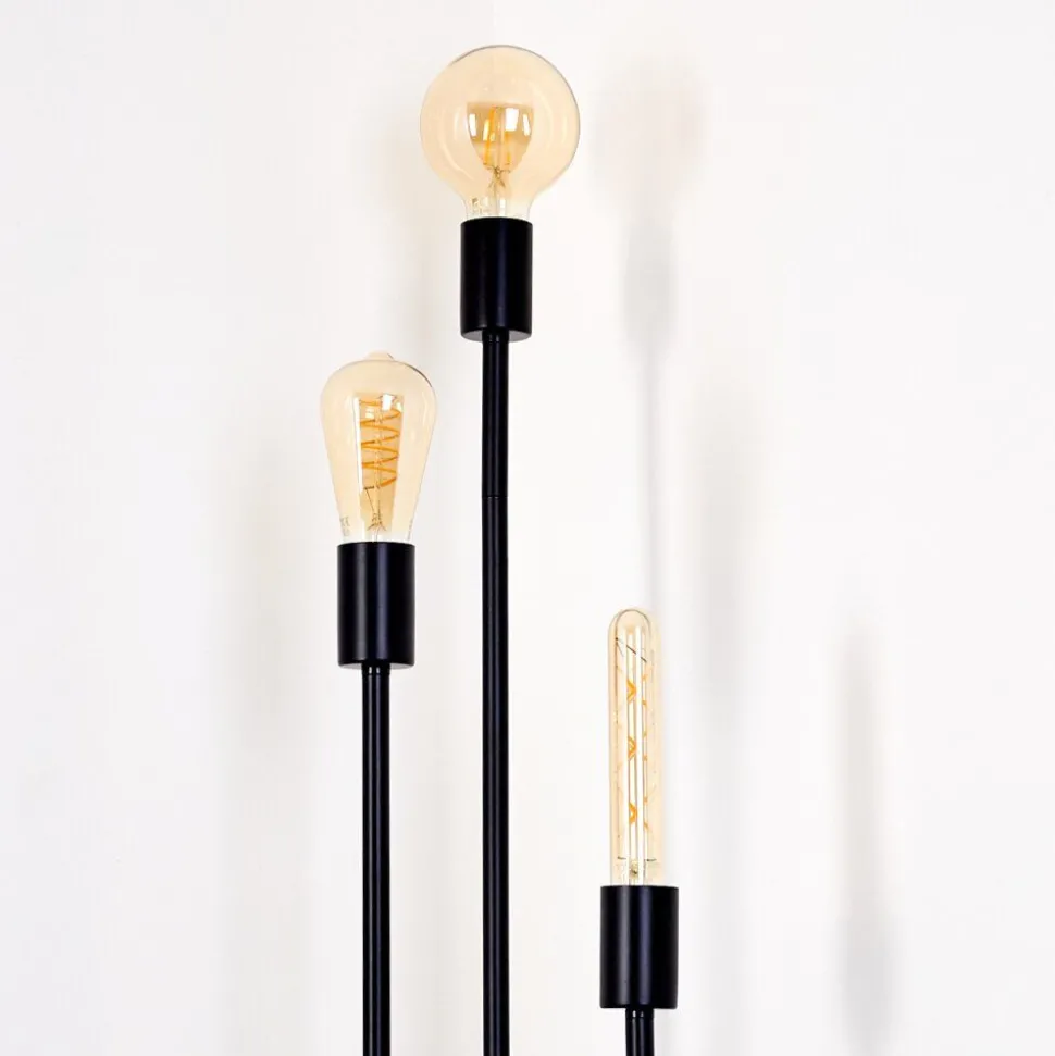 Lampadaire Maidford Noir, 3 Lumieres