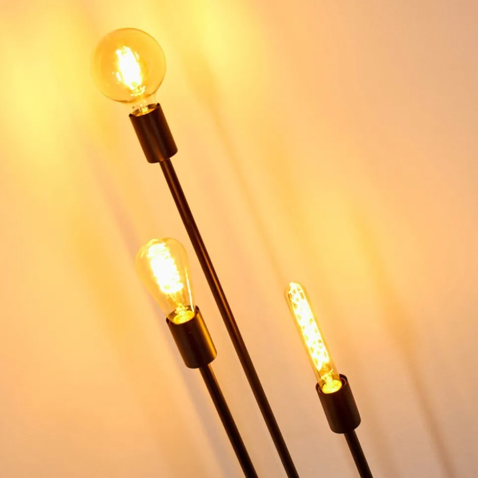 Lampadaire Maidford Noir, 3 Lumieres