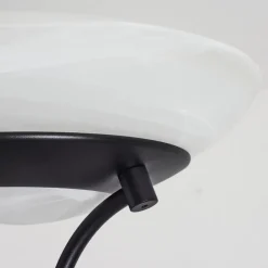 Lampadaire Mairoa Led Noir, 2 Lumieres
