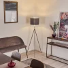Lampadaire Malu Nickel Mat, 1 Lumiere