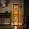 Lampadaire Marcon Noir, 4 Lumieres
