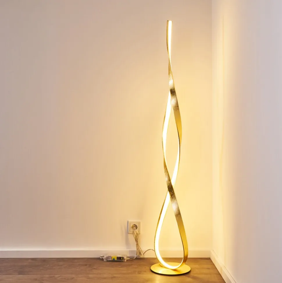 Lampadaire Medle Led Or, 1 Lumiere