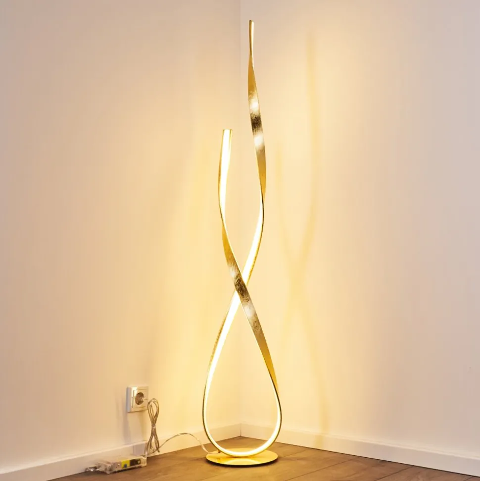 Lampadaire Medle Led Or, 1 Lumiere