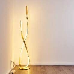 Lampadaire Medle Led Or, 1 Lumiere