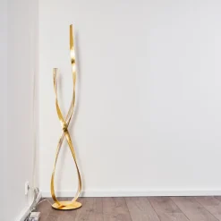 Lampadaire Medle Led Or, 1 Lumiere