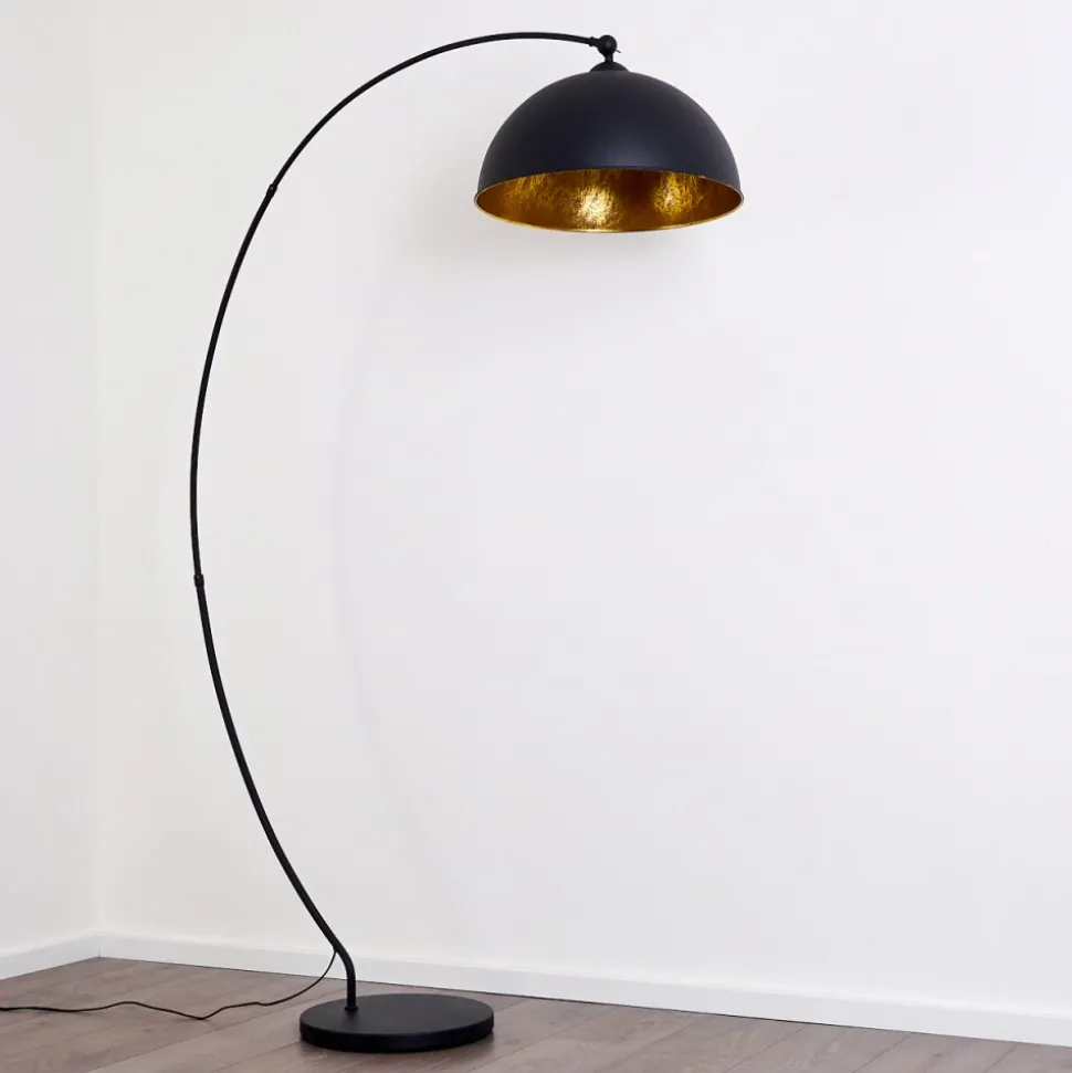 Lampadaire Miranda Noir, 1 Lumiere