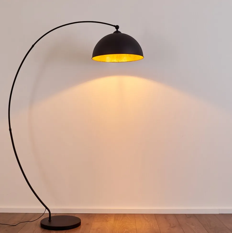 Lampadaire Miranda Noir, 1 Lumiere