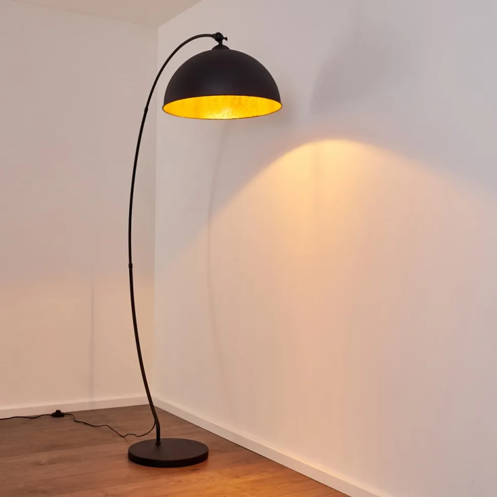 Lampadaire Miranda Noir, 1 Lumiere