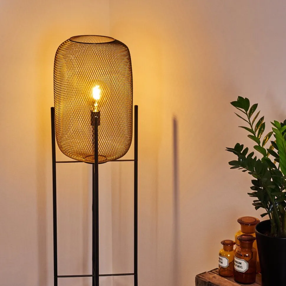 Lampadaire Moholm Noir, 1 Lumiere