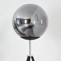 Lampadaire Murter Noir, 1 Lumiere