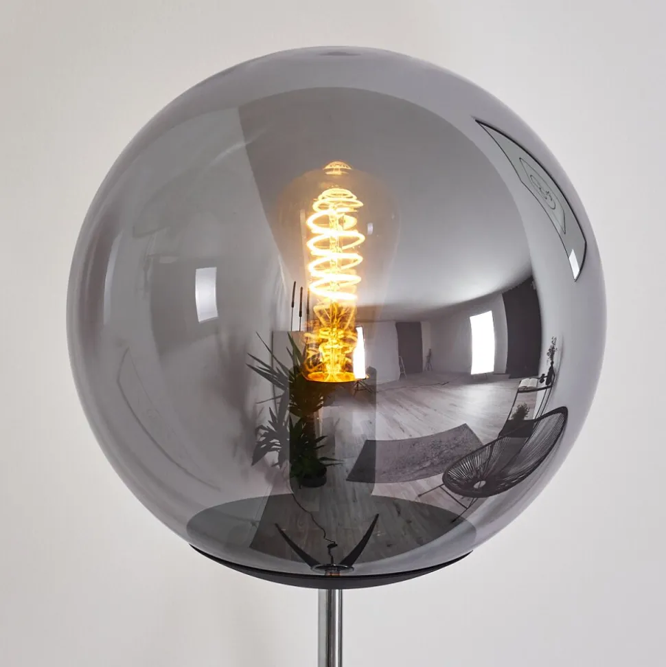 Lampadaire Murter Noir, 1 Lumiere