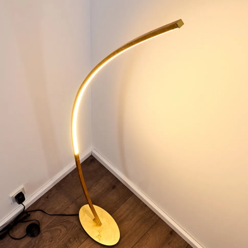 Lampadaire Nagu Led Or, 1 Lumiere