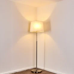 Lampadaire Neuville Nickel Mat, 3 Lumieres