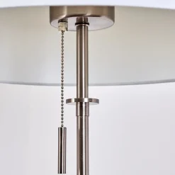 Lampadaire Neuville Nickel Mat, 3 Lumieres