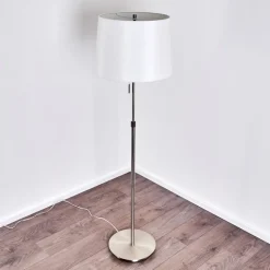 Lampadaire Neuville Nickel Mat, 3 Lumieres