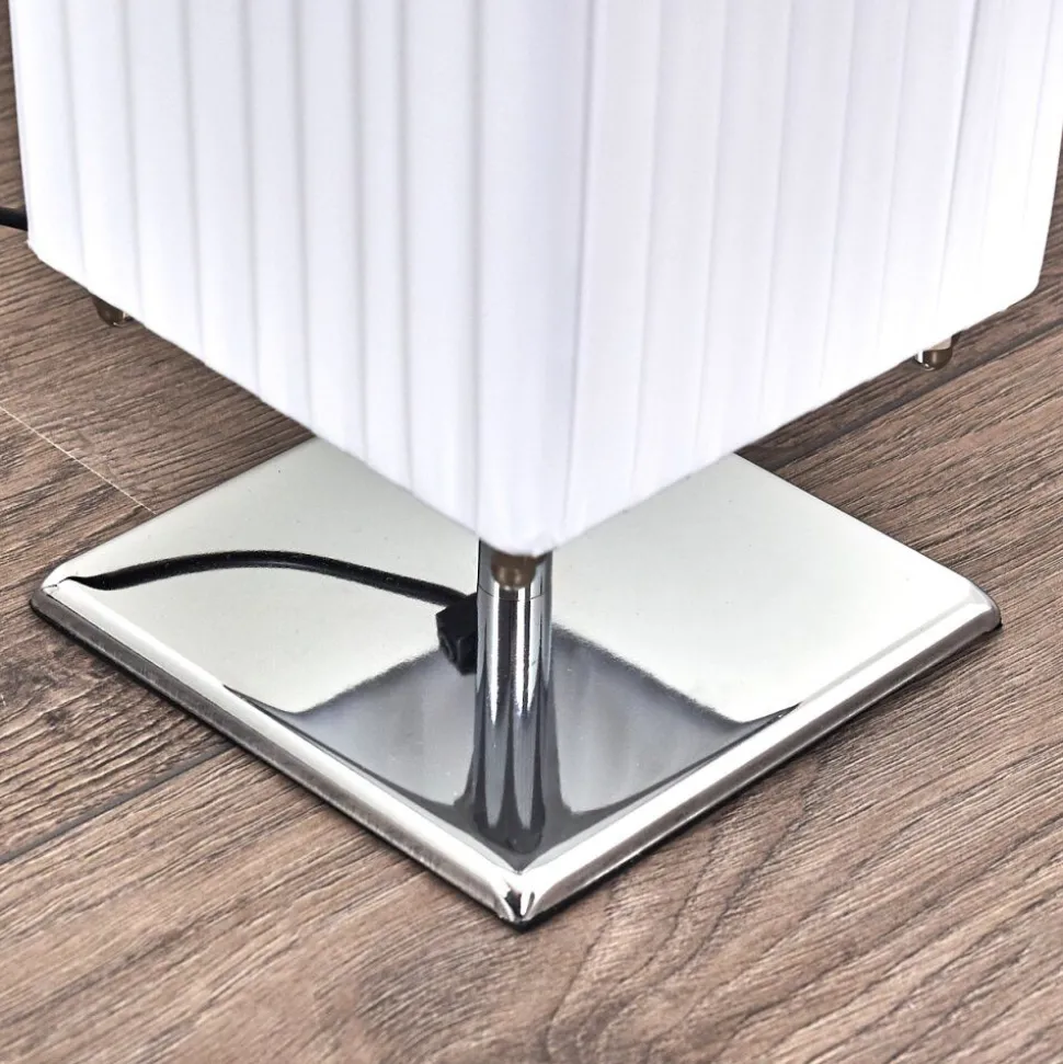 Lampadaire Newtok Chrome, 2 Lumieres
