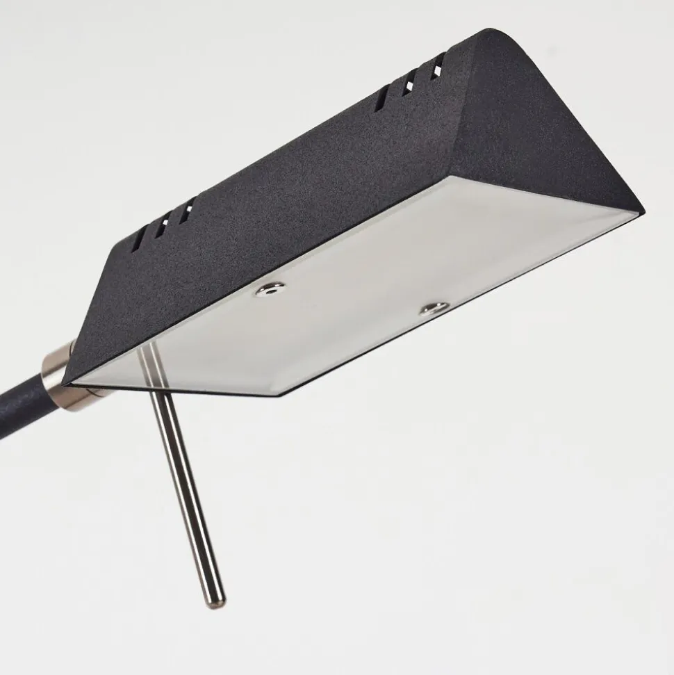 Lampadaire Norrlida Led Chrome, Noir, 1 Lumiere