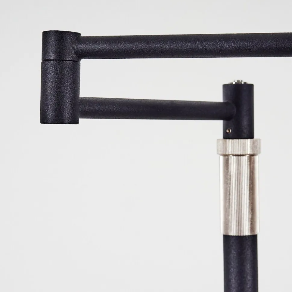 Lampadaire Norrlida Led Chrome, Noir, 1 Lumiere