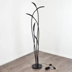 Lampadaire Oetling Led Noir, 1 Lumiere