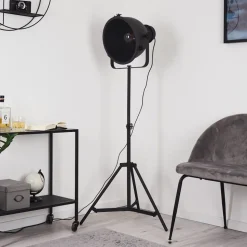 Lampadaire Ogho Noir, 1 Lumiere