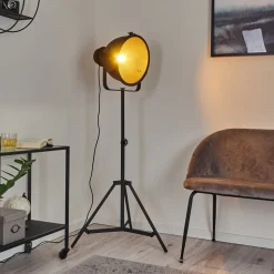 Lampadaire Ogho Noir, 1 Lumiere