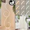 Lampadaire Olok Led Blanc, 1 Lumiere