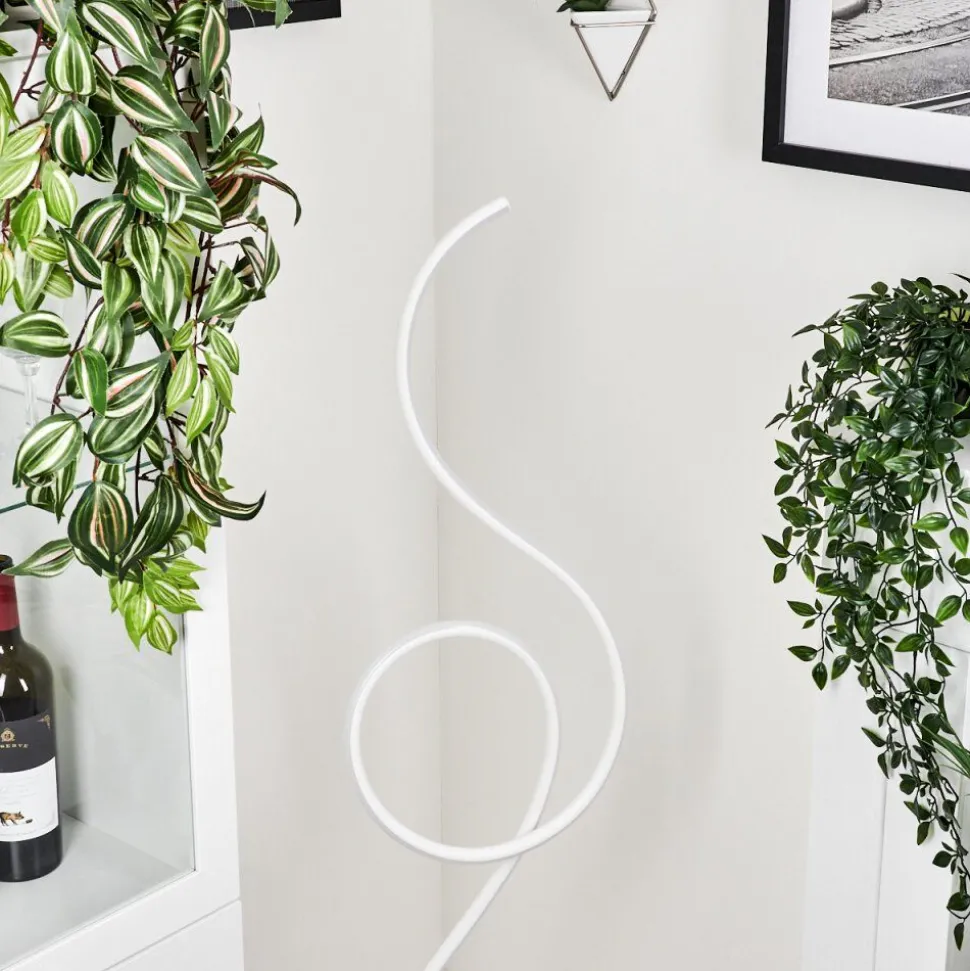 Lampadaire Olok Led Blanc, 1 Lumiere