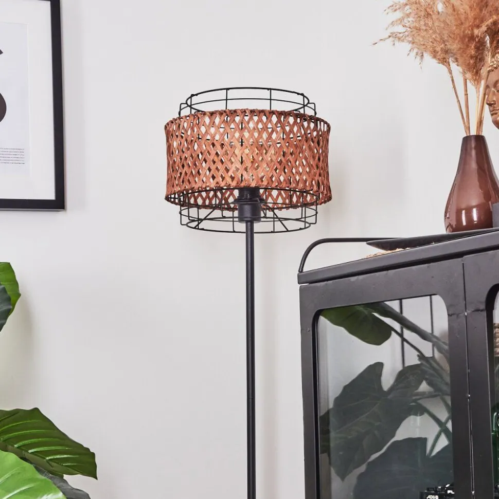 Lampadaire Otta Noir, 1 Lumiere