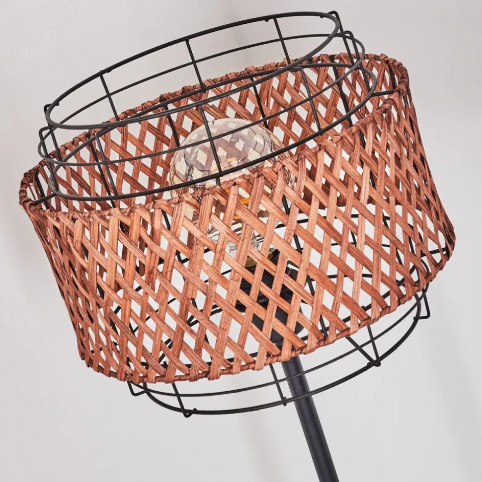 Lampadaire Otta Noir, 1 Lumiere