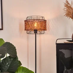 Lampadaire Otta Noir, 1 Lumiere