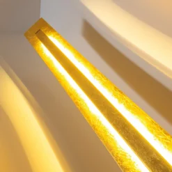 Lampadaire Petrolia Led Or, 1 Lumiere