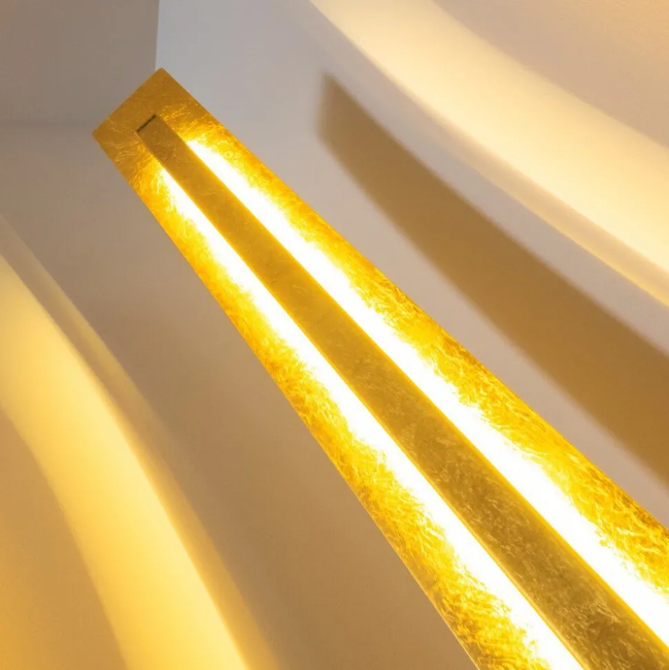 Lampadaire Petrolia Led Or, 1 Lumiere