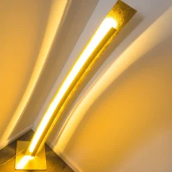 Lampadaire Petrolia Led Or, 1 Lumiere