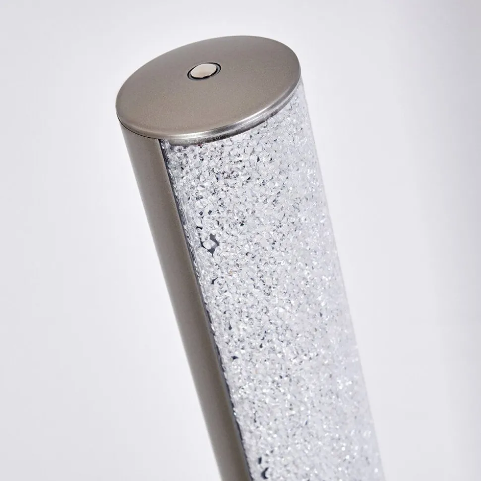 Lampadaire Pipe Led Nickel Mat, 1 Lumiere