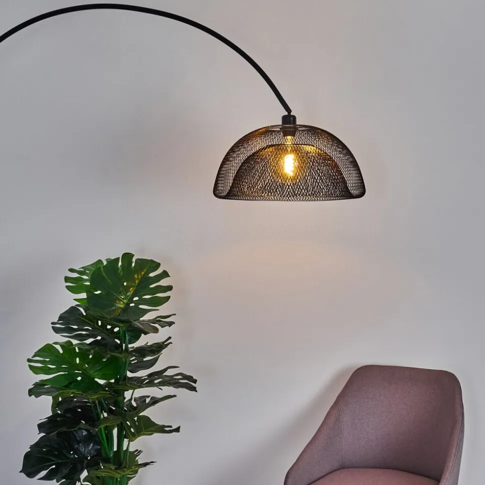 Lampadaire Pralo Noir, 1 Lumiere
