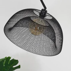 Lampadaire Pralo Noir, 1 Lumiere