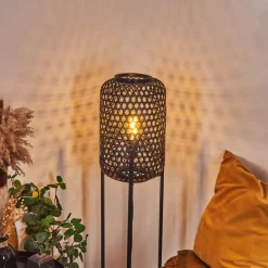 Lampadaire Quinto Noir, 1 Lumiere